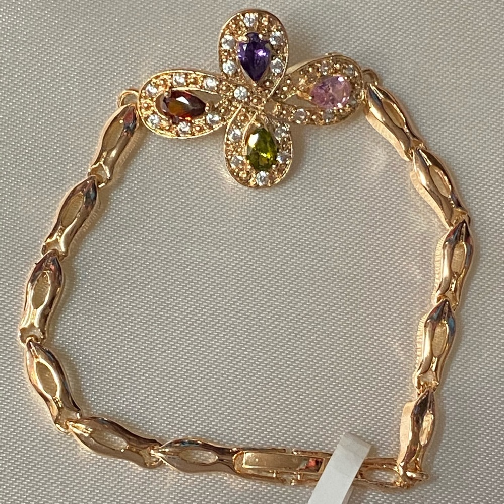 18k gold plated bracelet